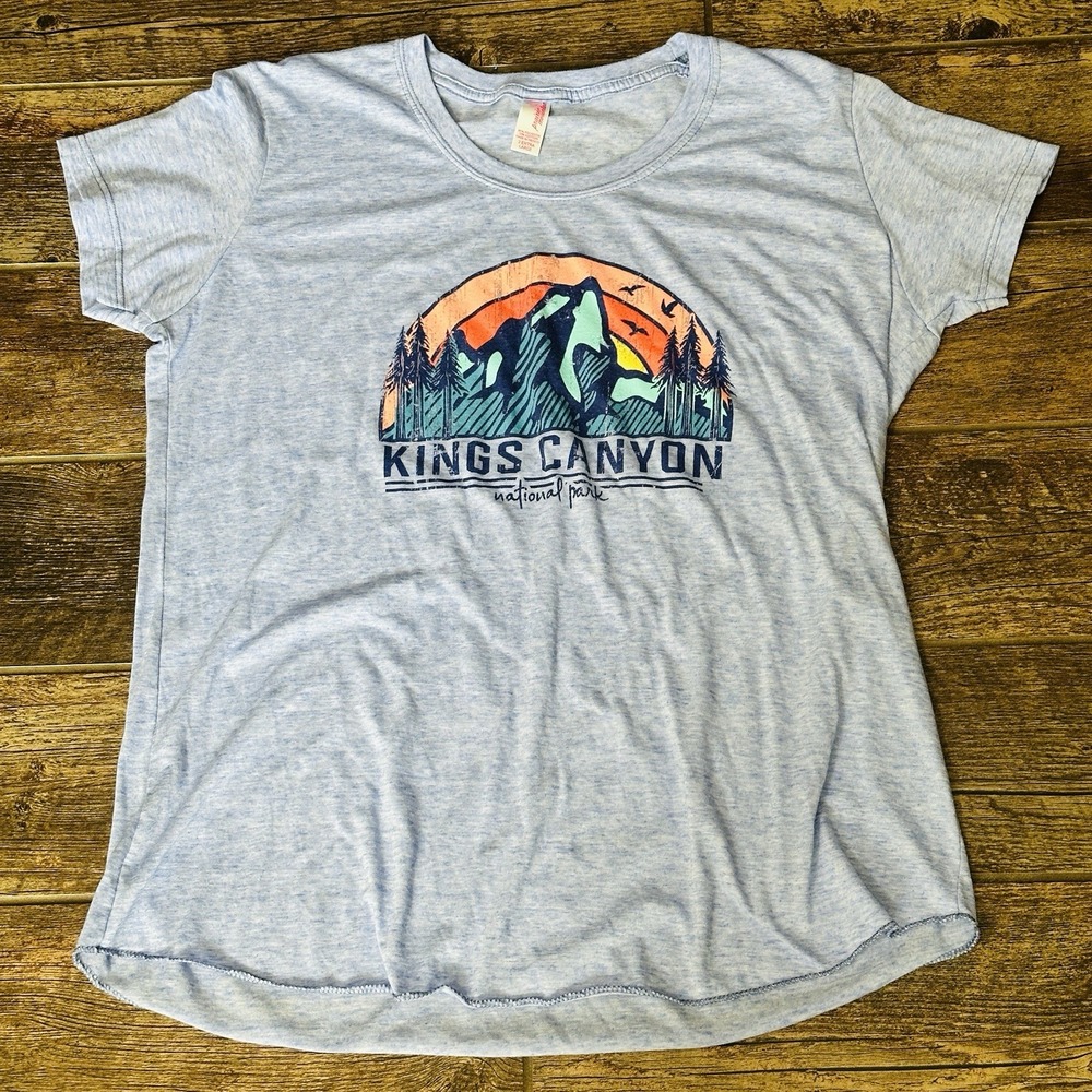 Kings Canyon National Park - Women's T-shirt 2XL Light Blue XXL
